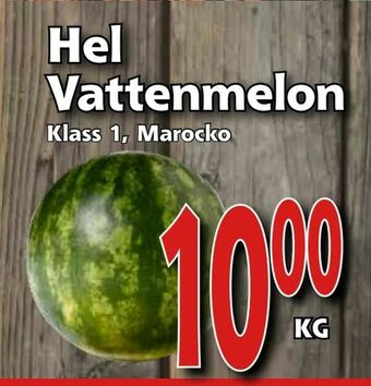 Supergrossen Hel Vattenmelon erbjuda