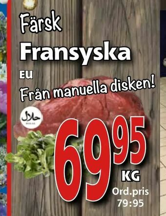 Supergrossen Fransyska erbjuda