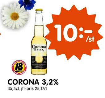 Tempo Corona 3,2% erbjuda