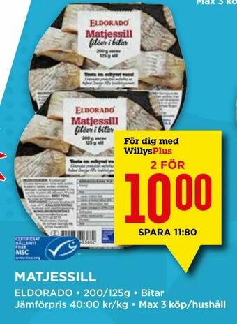 Willys Matjessill erbjuda