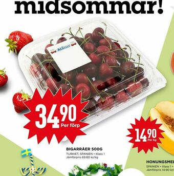 Willys Bigarråer 500g erbjuda