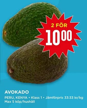 Willys Avokado erbjuda