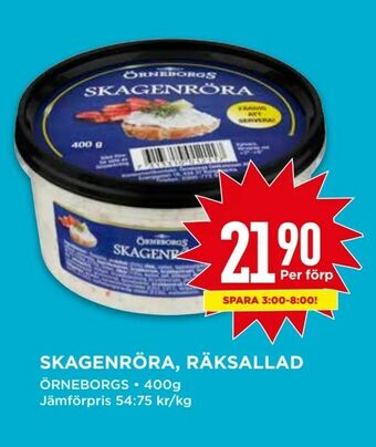 Willys Skagenröra, räksallad erbjuda