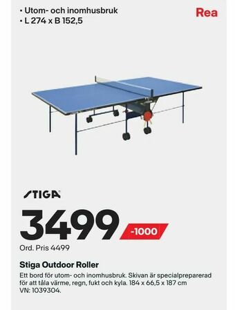 XXL Stiga Outdoor Roller erbjuda