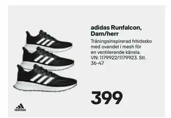 XXL adidas Runfalcon, Dam/herr erbjuda