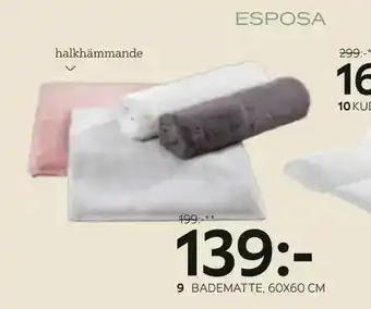 XXXLutz Badrumsmatta 'Secco' erbjuda
