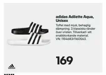 XXL adidas Adilette Aqua, Unisex erbjuda