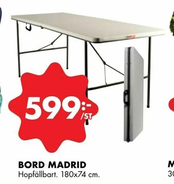 ÖoB Bord madrid erbjuda