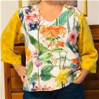 Ohlssons Tyger Klänning/tunika/blus stina, strl 48-60 sömnadsmönster erbjuda