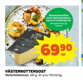 Coop Västerbottensost erbjuda