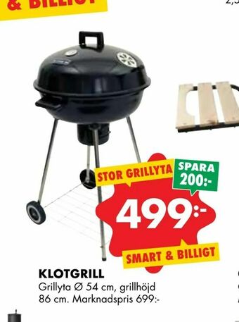 ÖoB Klotgrill erbjuda