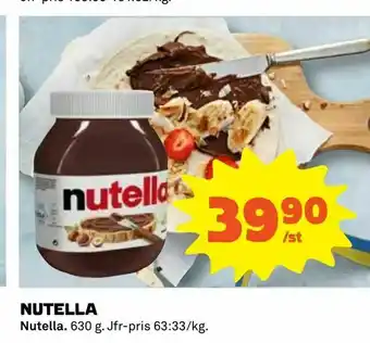 Coop Nutella erbjuda