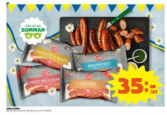 Coop Extra Grillkorv erbjuda