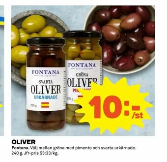 Coop Extra Oliver erbjuda