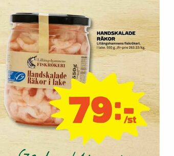 Coop Extra Handskalade räkor erbjuda