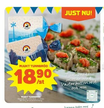 Coop Forum Mjukt tunnbröd erbjuda