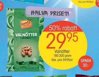 EKO Valnötter erbjuda