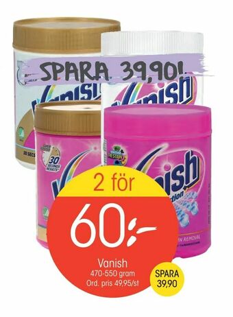 EKO Vanish erbjuda