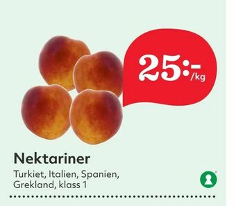 Hemköp Nektariner erbjuda
