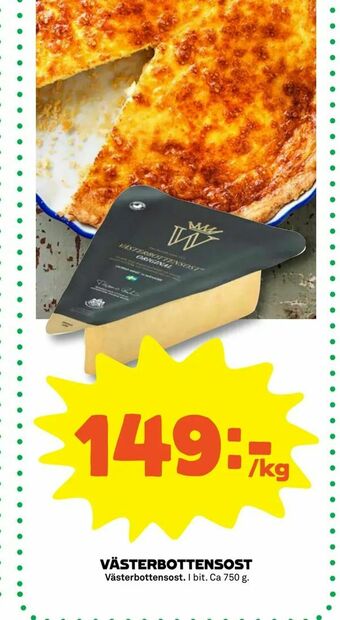 Stora Coop Västerbottensost erbjuda