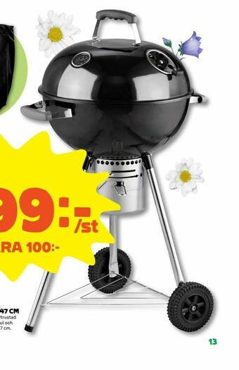 Stora Coop Kolgrill toronto 47 cm erbjuda
