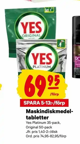 City Gross Maskindiskmedel tabletter erbjuda