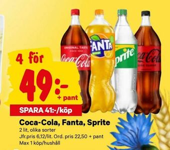 City Gross Coca-Cola, Fanta, Sprite erbjuda