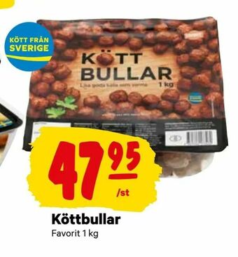 City Gross Köttbullar erbjuda