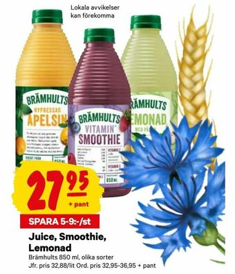 City Gross Juice, Smoothie, Lemonad erbjuda
