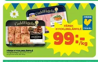 Coop Forum Färsk kycklinglårfilé erbjuda