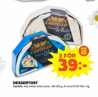 Coop Forum Dessertost erbjuda
