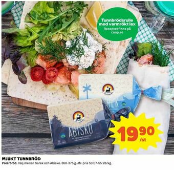 Coop Konsum Mjukt tunnbröd erbjuda