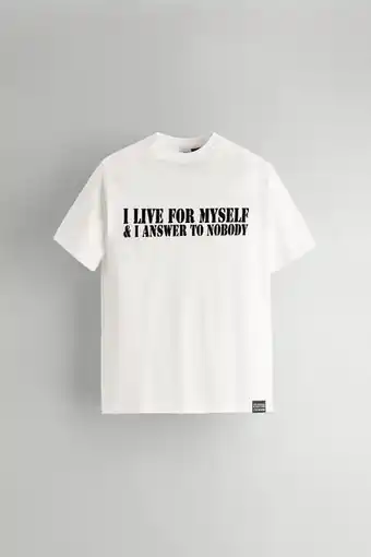 ZARA Steve mcqueen ™ print t-shirt erbjuda