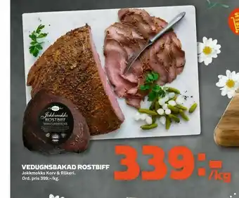 Stora Coop Vedugnsbakad rostbiff erbjuda