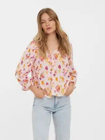 Vero Moda 3/4-ärmad topp erbjuda