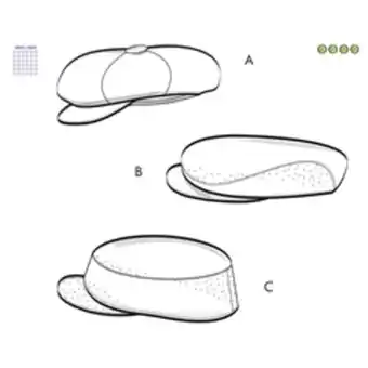 Ohlssons Tyger Kepsar gilbert sömnadsmönster erbjuda