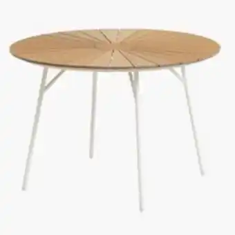 JYSK Bord rangstrup u00d8110 natur/vit erbjuda