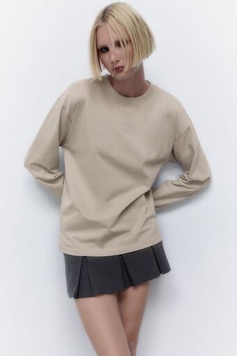 ZARA Slogan t-shirt erbjuda