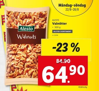Lidl Valnötter erbjuda