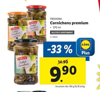 Cornichons premium
