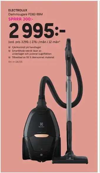 Elon Dammsugare pd82-9bm erbjuda