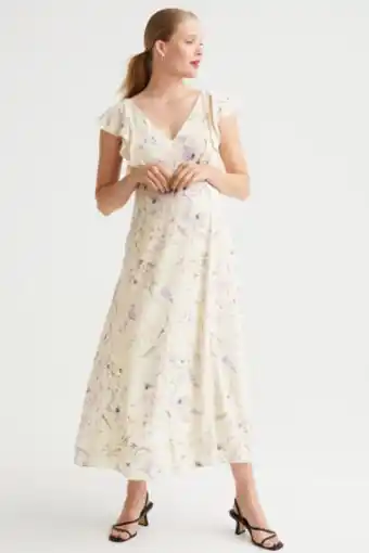 H&M Mama klänning med volanger erbjuda