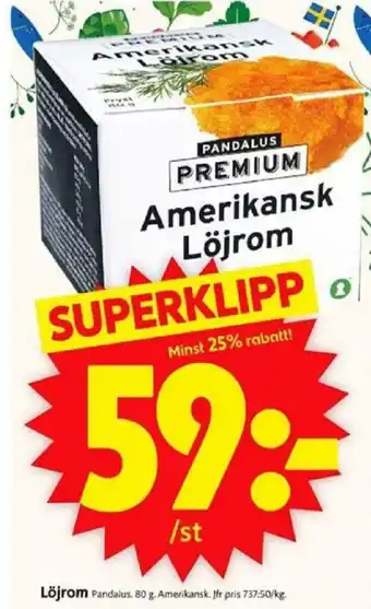 Löjrom 80g
