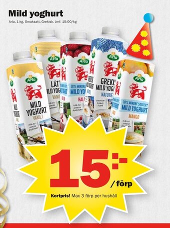 Pekås Mild yoghurt erbjuda
