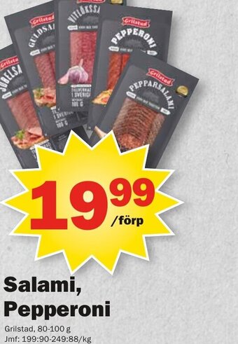Pekås Salami Pepperoni erbjuda