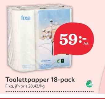 Hemköp Fixa toalettpapper erbjuda