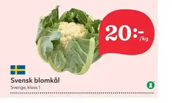 Hemköp Sia blomkål erbjuda