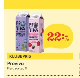 Hemköp Proviva fruktdryck erbjuda