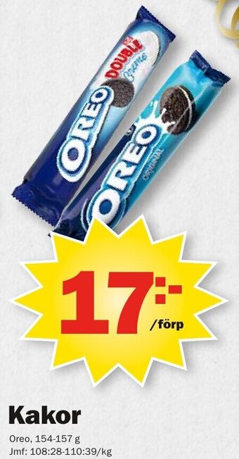 Pekås Kakor erbjuda