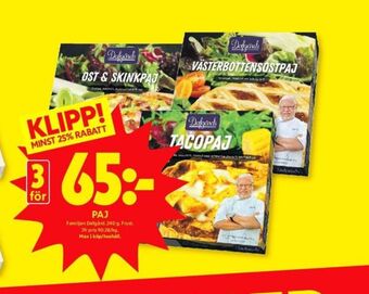 ICA Kvantum Dafgårds matpajer erbjuda